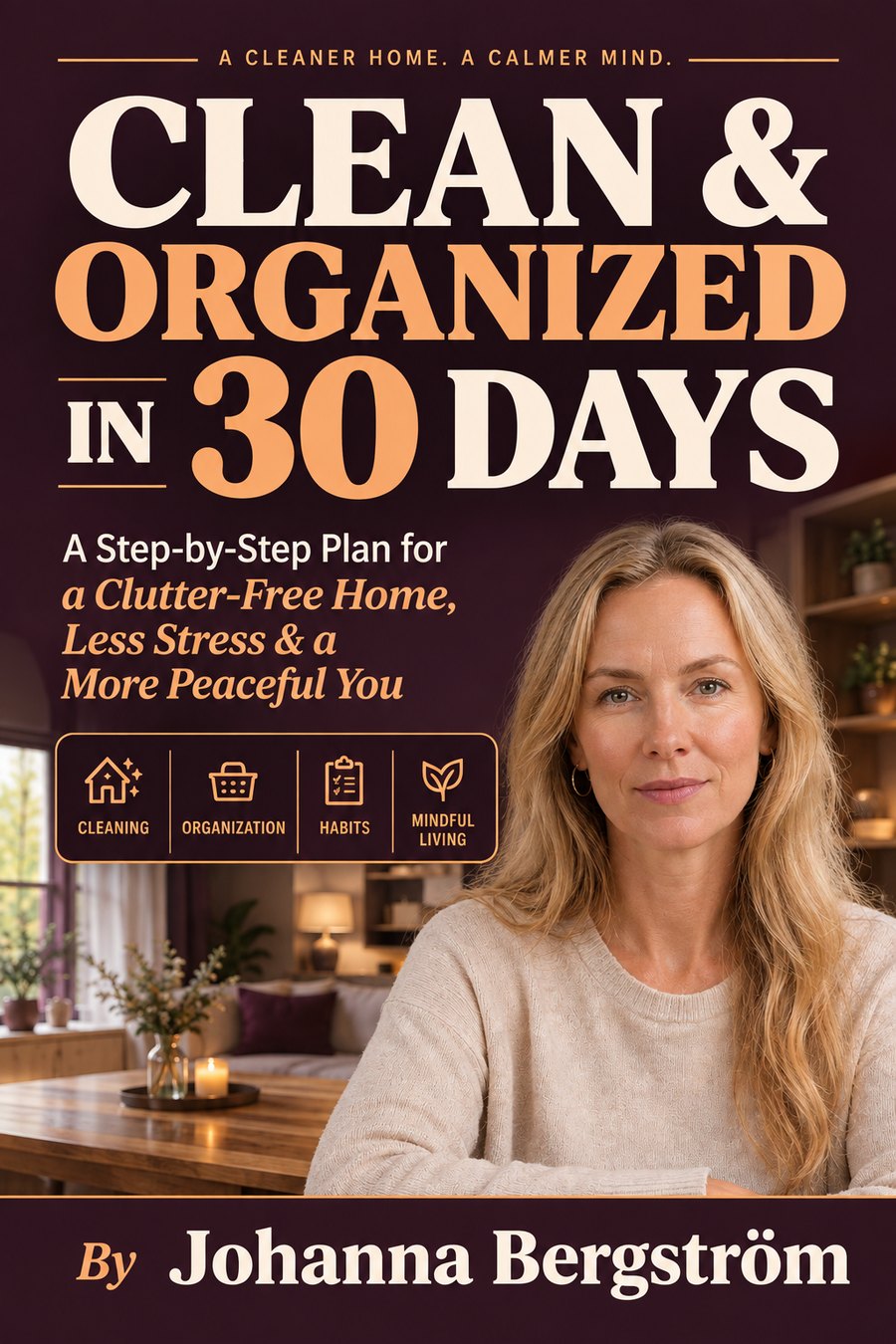Clean & Organized in 30 Days book cover